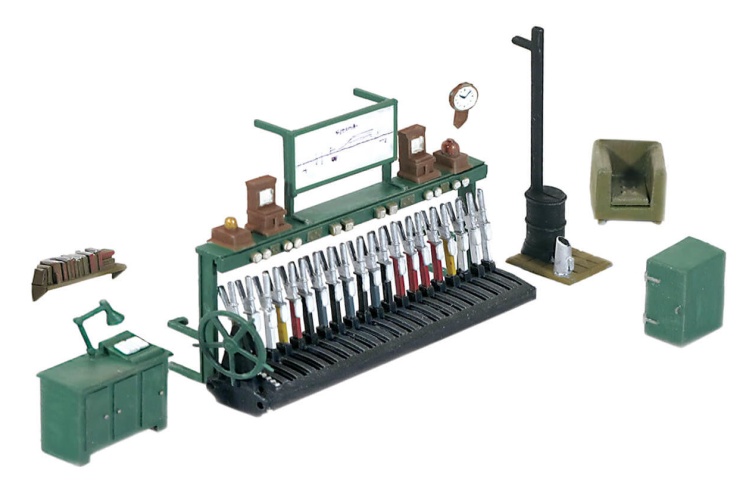 Ratio 553 Signal Box Interior OO Gauge Plastic Kit
