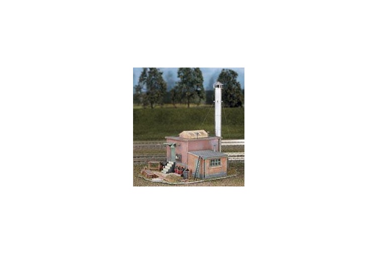 Ratio 508 Pumphouse/Boiler House with Chimney OO Gauge Plastic Kit