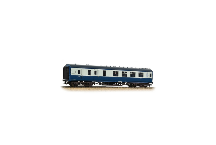 Bachmann Branchline 39-462 LMS 57ft 'Porthole' Brake Second Corridor Coach BR Blue & Grey