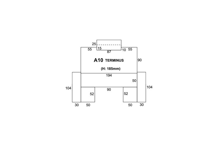 SuperQuick SQA10 Railway Station Terminus Plan