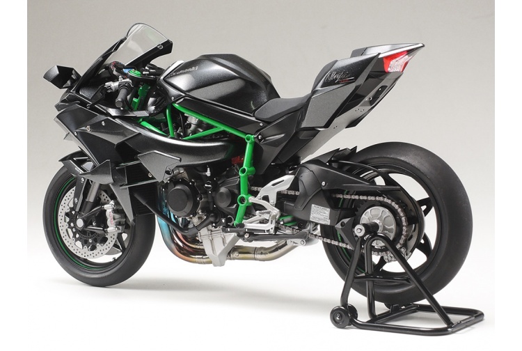 Tamiya 14131 Kawasaki Ninja H2R Rear Left