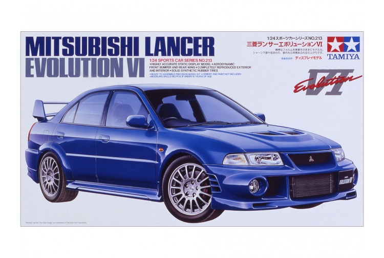 Tamiya 24213 Mitsubishi Lancer Evolution VI Package