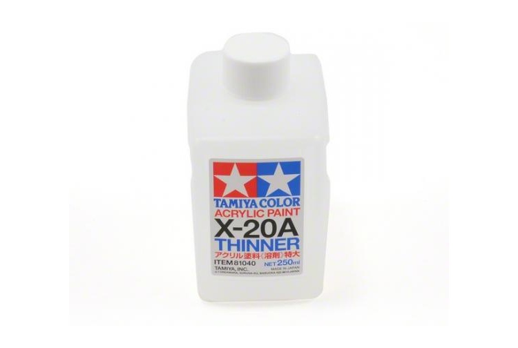 Tamiya 81040 Thinner 250ml X20-A