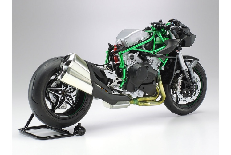 Tamiya 14136 Kawasaki Ninja H2 Carbon 1:12 Scale Plastic Model Bike Kit pic3
