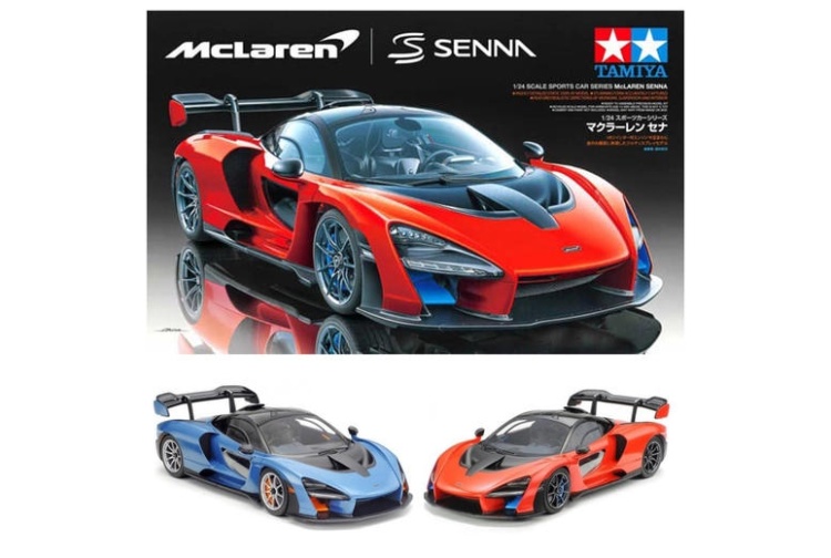 Tamiya 24355 Mclaren Senna 1:24 Scale Plastic Model Car Kit