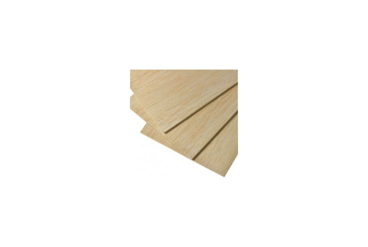 Tasma TAS000070 12.0mm x 100mm x 915mm Balsa Sheet Sheet