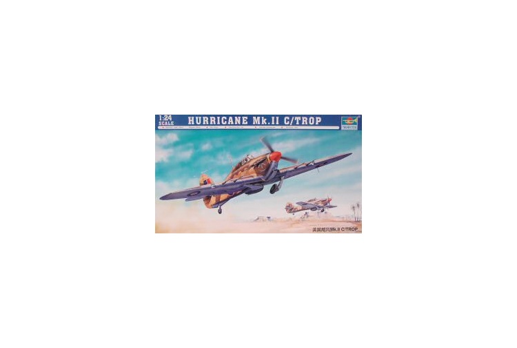 Trumpeter 2416 Hurricane Mk.IIC/Trop 1:24 Scale Model Aircraft Kit