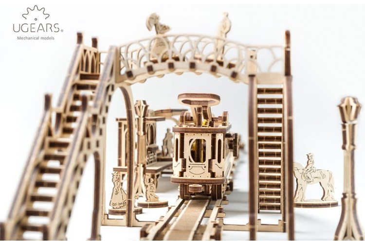 UGears Tram Line 02