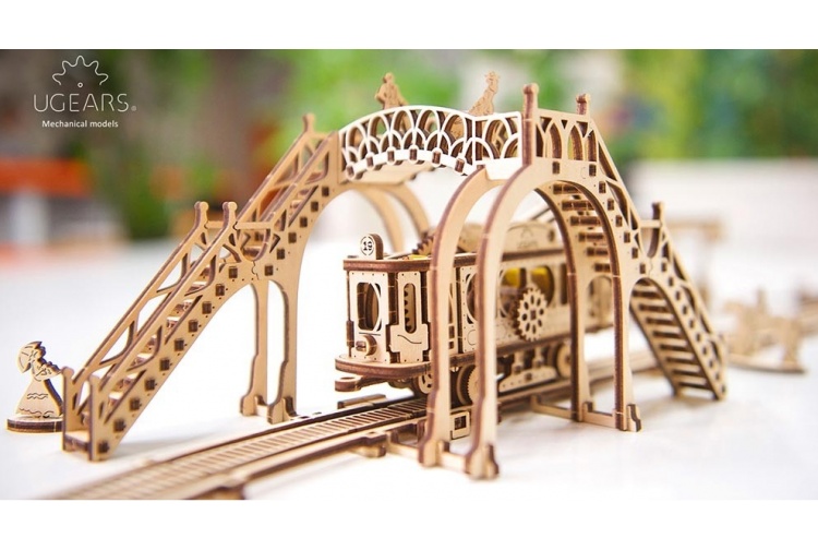 UGears Tram Line 09