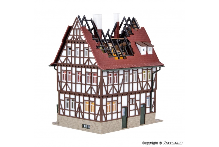 Vollmer 43728 Burning House