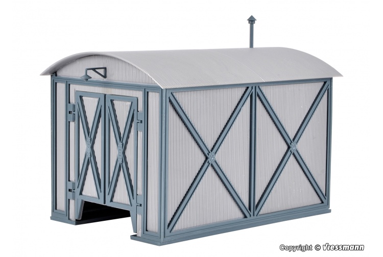 Vollmer 45761 Locomotive Shed For Köf Single Track