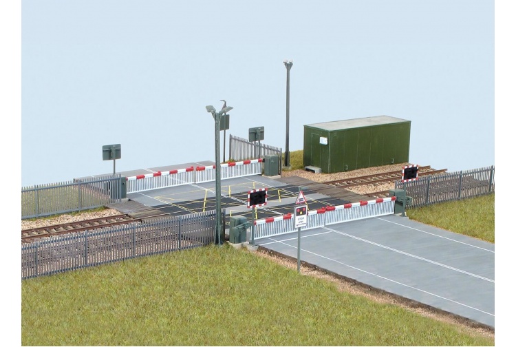 Wills Kits SSM318 Modern Level Crossing Plastic Kit