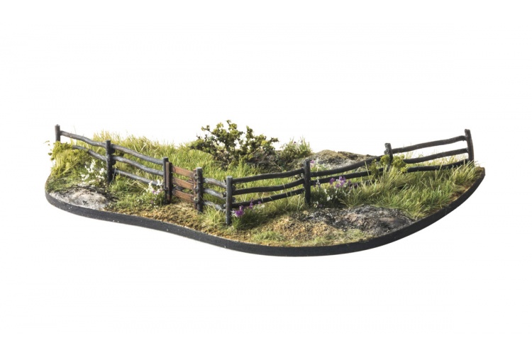 Woodland Scenics A2981 HO Gauge Log Fence Example Layout 2