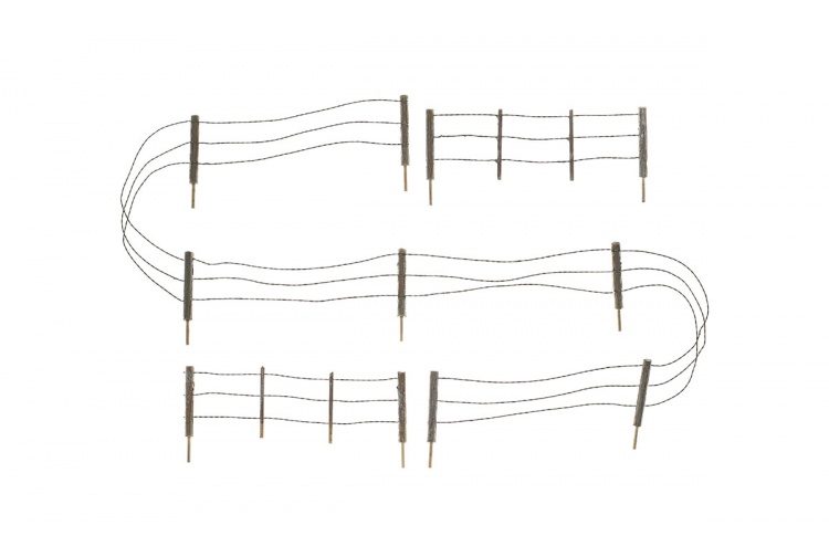 Woodland Scenics A2990 N Gauge Barbed Wire Fence