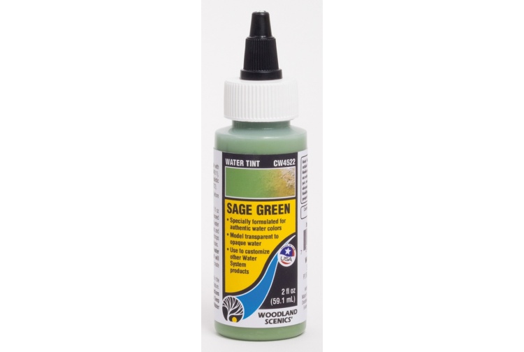 Woodland Scenics CW4522 Water Tint Sage Green