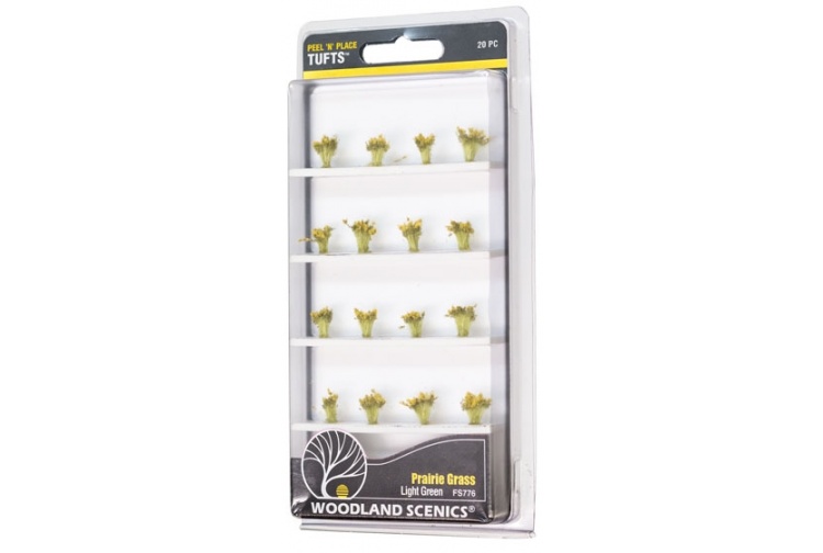 Woodland Scenics FS776 Light Green Prairie Grass Package