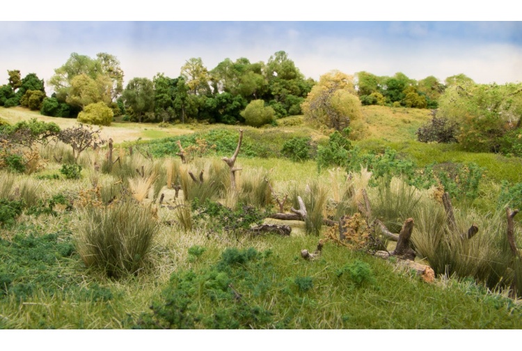 Woodland Scenics FS643 Tuft-Tac Example Use 1