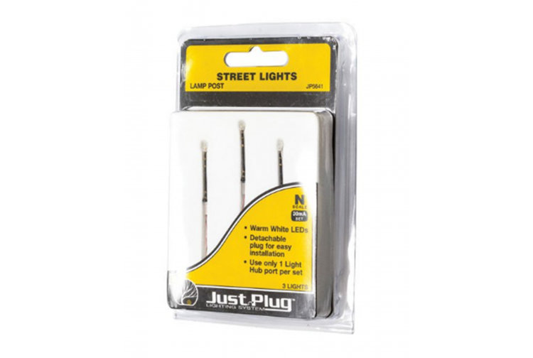 Woodland Scenics WJP5641 Lamp Post Street Lights Package