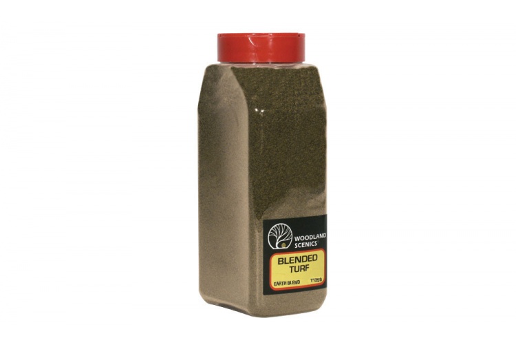Woodland Scenics T1350 Earth Blend Fine Turf Shaker