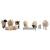 Bachmann Scenecraft 36-083 Sheep (Flock of 9)