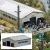 Busch 1410 Concrete Farm Shed HO/OO Gauge Card Kit