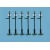 Modelscene 5004 Gas Lamp Posts