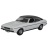 Oxford Diecast 76cpr003 White Ford Capri Mk2