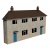 Scenecraft 44-0202 Low Relief Municipal Reinforced Concrete Housing