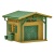 Vollmer 43643 Allotment OO Scale Plastic Kit
