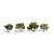 Woodland Scenics WTR3503 2 - 3 Iinch Classic Early Light Trees
